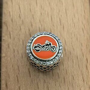 Pandora Harley Motorcycle Sturgis Charm, S925 Silver Bracelets